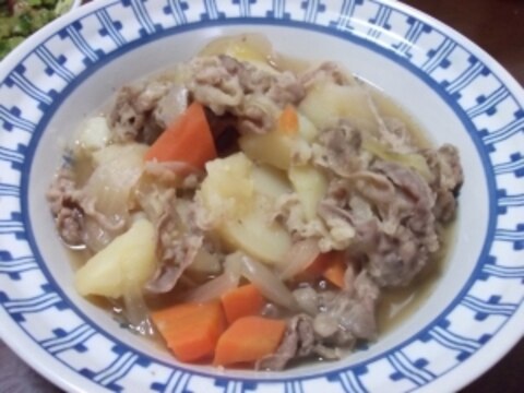 簡単！めんつゆで肉じゃが